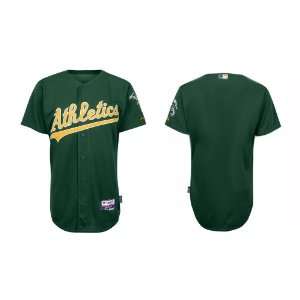  Wholesale Oakland Athletics Blank Green Baseball Jerseys 