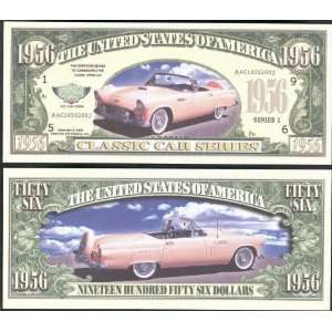   Bills 1956 Thunderbird Dollars Money Novelty Bill: Everything Else
