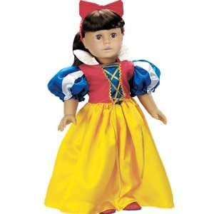   Fairy Tale Princess Costume for 18 Inch Dolls: Toys & Games