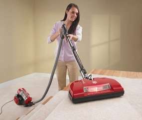 dusting brush extra agitation on upholstery and carpets for more dirt 