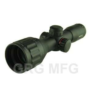  CQB 4x32mm Scope with front AO adjustment. Red/green mil dot reticle 