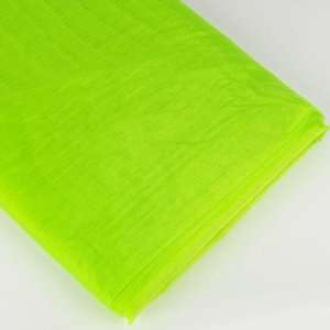  Premium Organza Fabric 60 inch 10 Yards, Apple Green 
