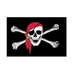  3X5 Pirate Jolly Rogers Flag: Everything Else