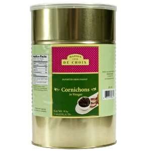 French Cornichons in Vinegar   1 can, 4.7 lbs  Grocery 