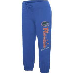   Gators Womens Royal Pacer French Terry Capri Pants: Sports & Outdoors