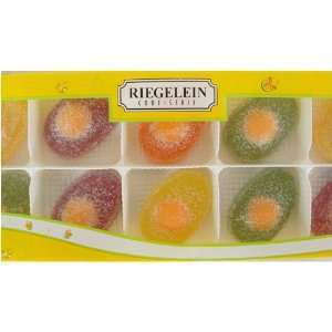 Fruit Jelly 10 piece Riegelein Jelly Easter Egg Candy:  