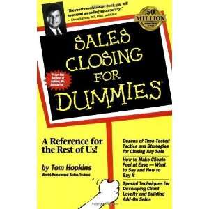  Sales Closing for Dummies [Paperback] Tom Hopkins Books