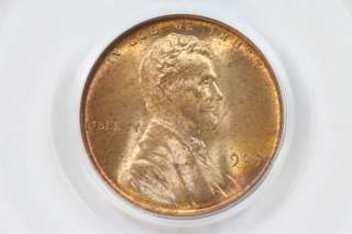 1909 VDB Lincoln Wheat Cent Penny Coin PCGS MS65 RB  