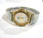 COLLECTIBLE MOTHER PEARL ZEEMEX WATCH SWISS MOVT