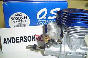 OS Max 50SX H Helicopter Engine 15550 OSMG1951 50 Hyper  