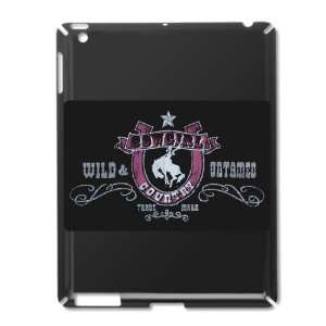  iPad 2 Case Black of Cowgirl Country Wild and Untamed 