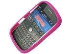 Silicone Case For Blackberry BB 9000 Purplish Red #9326  