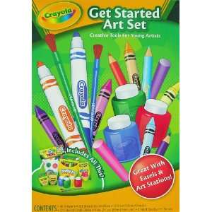  Crayola Get Started Art Set Toys & Games