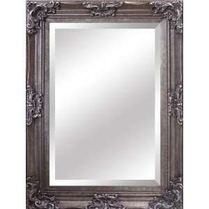   Home Decor YMT004S 90 Antique Silver Framed Mirror: Home Improvement