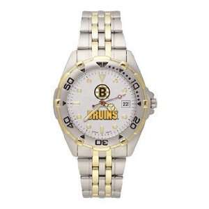   Bruins Mens All Star Stainless Steel Bracelet Watch: Sports & Outdoors