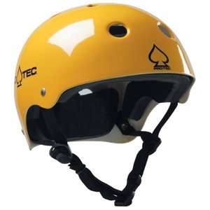  Protec The Classic CSPC Yellow Helmet, S/M: Sports 