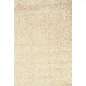  Infinity Beige and Green Contemporary Rug Size: 53 x 76 