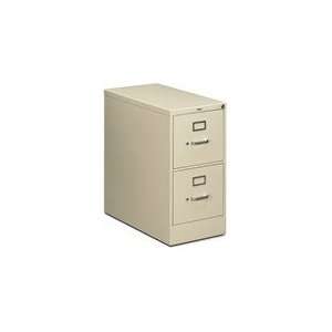   Letter Size Locking Vertical Filing Cabinet   Putty: Office Products
