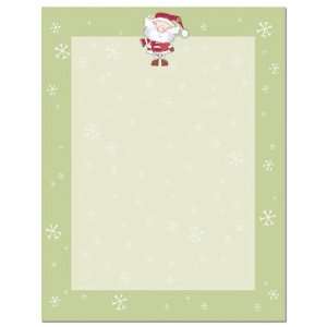   Blank Stock   Merry Christmas Santa Letterhead