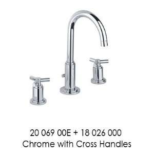  Atrio High Spout Widespread Bathroom Faucet Finish Satin 