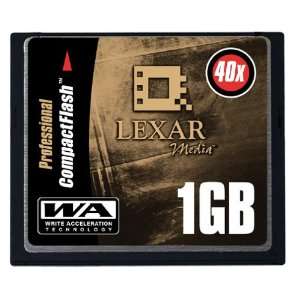  Lexar 1 GB Pro 40X USB CompactFlash Electronics
