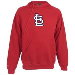St. Louis Cardinals Applique Goalie Hooded Sweatshirt by Antigua 