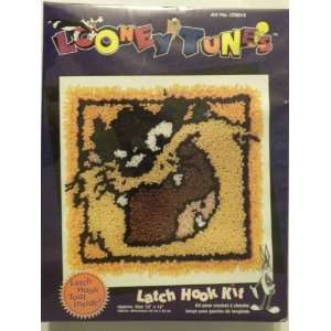  Latch Hook Kit Looney Tunes Tasmanian Devil Arts, Crafts 