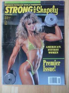 WPW Strong & Shapely muscle magazine/MARLA DUNCAN 1992  