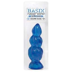  Basix Rubber Works 8.5 Inch Twister Dong, Blue Pipedreams 