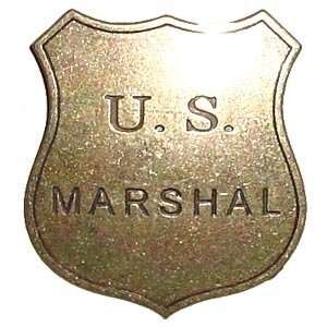 U.S. Marshal Replica Badge 