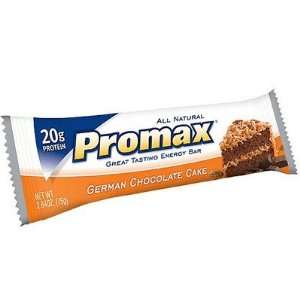  Promax Bar  German Chocolate Cake (12 pack) Health 