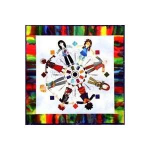  Circle of Friends   Colorific Quilters 4 by Quilted Lizard 