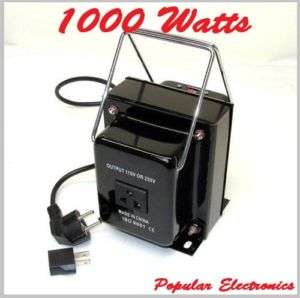 1000 Watt Step Up/Down Voltage Transformer Converter $  