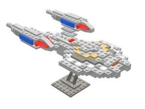 Startrek Star ship USS Equinox instructions trek Lego  