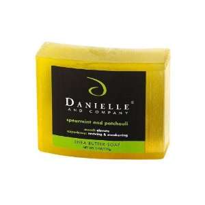   : Danielle and Company Spearmint & Patchouli Organic Bar Soap: Beauty