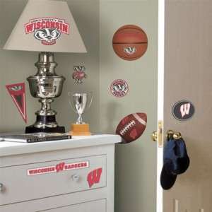 Wisconsin Badgers Wall Stickers Decals Auto  