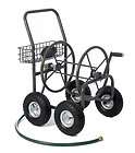   Grade 4 Wheel Garden Hose Reel Cart with 250 Foot Hose Capacity