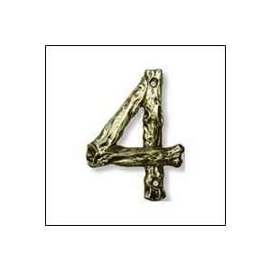  Buck Snort Log House Numbers LHN4 Decorative House Number 