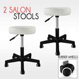 salon stools white color $ 68 95 