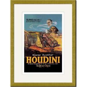   Print 17x23, The Literary Digest Houdini Buried Alive