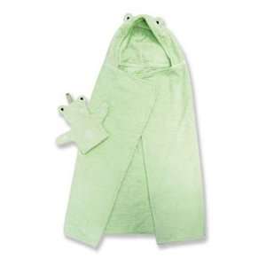  CHARACTER TOWEL SET  FROG   BABY GIFT SETS: Baby