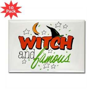   (10 Pack) Halloween Witch and Famous with Witch Hat 