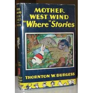  Mother West Wind  Where  stories (Bedtime story books 
