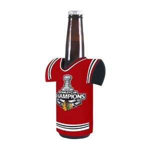   STANLEY CUP CHAMPIONS BOTTLE JERSEY KOOZIE COOLER: Sports & Outdoors