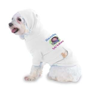   Widow Hooded T Shirt for Dog or Cat X Small (XS) White