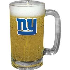  New York Giants Glass Mug Style Candle