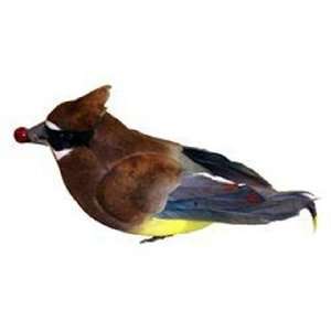  Midwest Design Birds Feather Cardinal 4.25 Clip Grey 