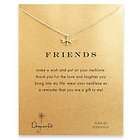 dogeared gold friends dragonfly reminder necklace one day shipping 