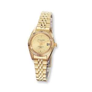    Ladies Charles Hubert 14k Gold plated Champagne Dial Watch Jewelry