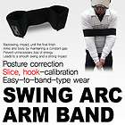 New Golf Swing Training Aids smooth swing arc arm band 